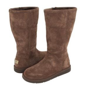 UGG KENLY Boots, Size 7, Espresso